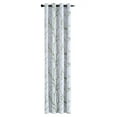 thumbnail image 1 of Cortina opaca con diseño de árboles en tonos verde y blanco, ideal para sala, habitación o dormitorio, tamaño 1.32 x 1.6m, fácil instalación., 1 of 6