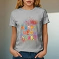 thumbnail image 6 of felwors Happy New Year Shirt for Women 2026 New Years Eve T-Shirt Countdown Fireworks Holiday Party Tops(Light Gray, L), 6 of 8