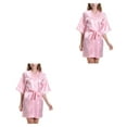 thumbnail image 4 of Qarigey Mujeres con cuello en V Lencería Niñas Verano Transpirable Sexy Camisón Fiesta Diseño simple Camisón Ropa de dormir Ropa de dormir L 2Conjunto, 4 of 6
