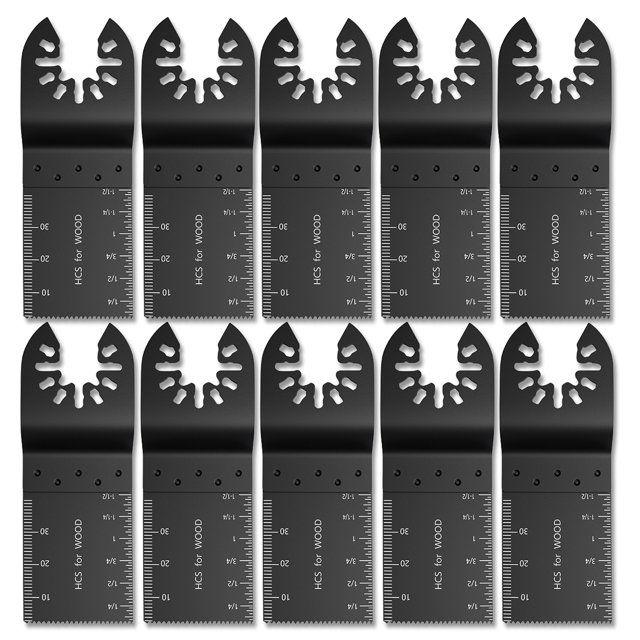 Muyoka Profesional 30 piezas oscilante multiherramienta cuchillas hoja de sierra cortador de Metal de madera Universal para Dewalt Fein Bosch Craftsman