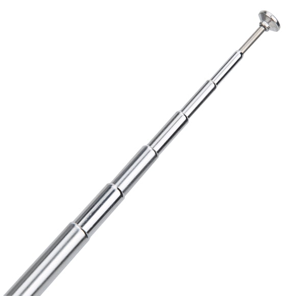 Antena de radio antena telescópica Paquete de 2 antenas telescópicas universales Rendimiento estable con brida para cables para equipos electrónicos para radio TV ANGGREK Otros