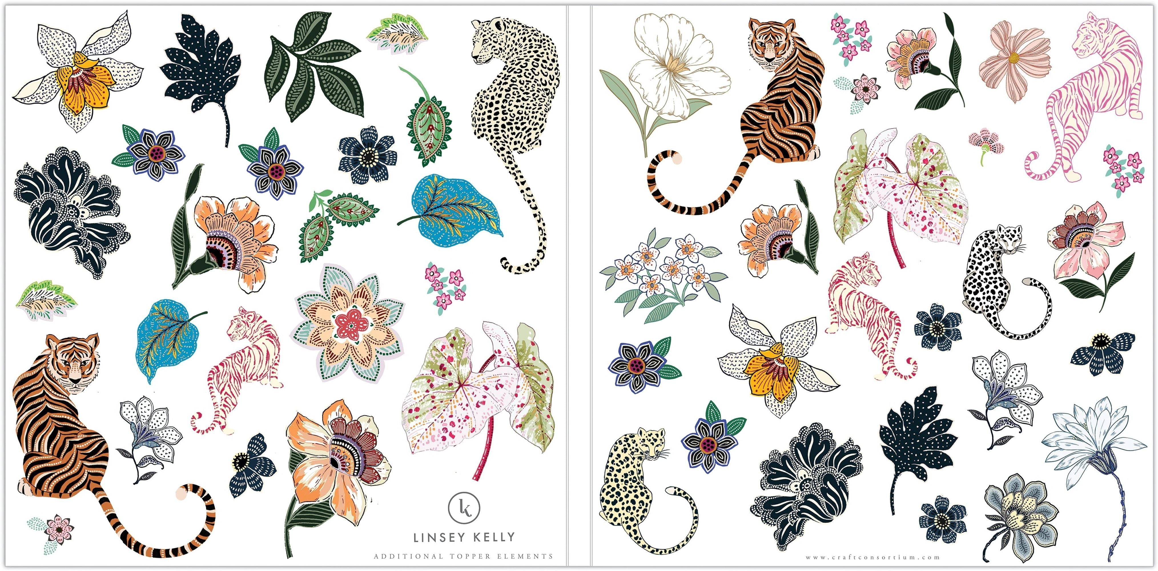 Craft Consortium Double-Sided Paper Pad 12"X12" 40/Pkg-Enchanted Jungle
