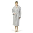 thumbnail image 2 of Linum Home Textiles Waffle Terry Bathrobe Color: Navy Size: L/XL, 2 of 11