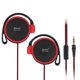 thumbnail image 1 of Auriculares supraurales con graves potentes, para MP3/MP4, portátiles, deportivos, de cable grueso, 1 of 5