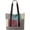 Colorful-2, variant on CoCopeaunt Women Trendy Color Contrast Grid Hobo Tote Bag Retro Canvas Shoulder Bag Satchel Big Capacity