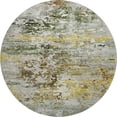 thumbnail image 2 of Addison Rugs Mayfield Premium Machine Washable Transitional Modern Gold Round Rug, 8' x 8', 2 of 6