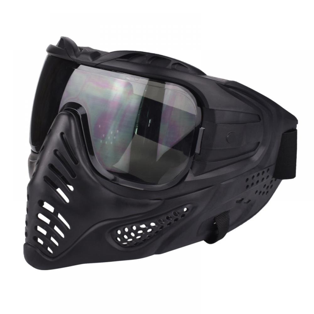 Outdoor Sports Prevent fog Paintball mask goggle DIY Double Fan kit