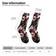 thumbnail image 2 of Balery Butterfly Calcetas Largas con Estampado para Hombre y Mujer – Suaves y Transpirables, Talla Única (US 5-11), 2 of 6