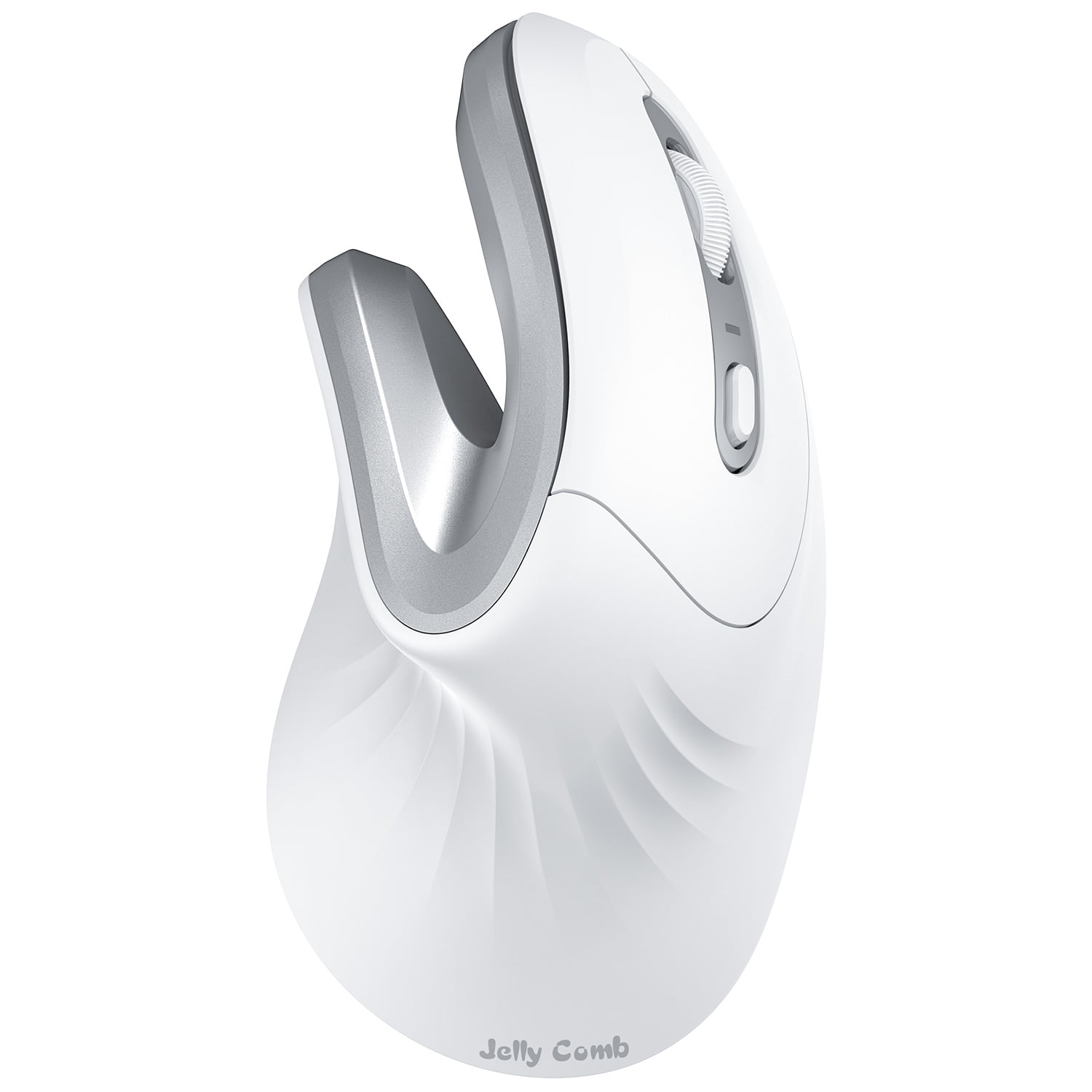 MacBook Wireless Triple Mode Bluetooth Ergonomic Mouse Windows Computer Mouse for Laptop BT 4.0+ BT 4.0+ USB iPad Jelly Comb Bluetooth Vertical Mouse Reduces Wrist Pain