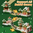 thumbnail image 5 of Christmas Magnetic Building Blocks Set 150 PCS, Green STEM Toys for Kids Ages 3-14, Holiday-Themed Building Cubes for Boys & Girls, Festive Santa/Snowman/Christmas Tree Blocks, 5 of 9