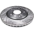 thumbnail image 5 of Detroit Axle - Front Drilled and Slotted Brake Rotors for 2005-2014 Ford Mustang, 2006 2007 2008 2009 2010 2011 2012 2013: 12.44" Rotor, 5 of 5