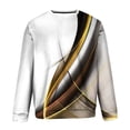 thumbnail image 3 of Lilgiuy Men Casual Round Neck Long Sleeve Pullover 3D Printed Sweatshirts Blouse Ideal for Gym Workout Jogging Beach, 3 of 4