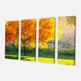 thumbnail image 2 of Belle Saison d'Automne en Forêt - Art sur Toile Paysage Extra Grand, 2 of 3