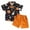C-3858BK1, variant on TEDOYE Boys Outfits Sets Casual Summer Two Piece Sets With Pumpkin Moon Bow Tie Elastic Waist Comfortable Playwear For Toddler Kids 1-9 Years Holiday Wear, 1-2 Years
