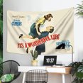 thumbnail image 2 of Tapiz de pared «Its A Wonderful Life» (microtela, 150 x 90 cm), 2 of 3
