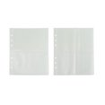 thumbnail image 1 of Rongmo 2 pcs Transparent PVC Scrapbook Photo Album Binder Sleeves, Notebook Binder Pockets, 1 of 6