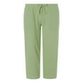 thumbnail image 1 of Casual Drawstring Beach Pants in Solid Colors for Men‘s Summer Style, 1 of 9
