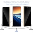 thumbnail image 6 of GIROUETTE [5 Packs] Privacy Tempered Glass Screen Protector For Samsung Galaxy Z Fold 3，Galaxy Z Fold 4，Galaxy Z Fold 5，Galaxy Z Fold 6, Tempered Glass film Anti-Glare & Anti-Fingerprint, 6 of 9