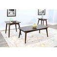 thumbnail image 3 of Sunny Designs Mid-Century Coffee Brown Chair Side Table, 3 of 3
