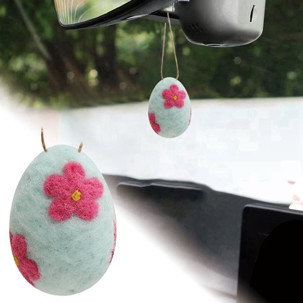 Huevos de Pascua de imitación de lana ¡Alegra tu Pascua con diseños únicos, suaves y coloridos!