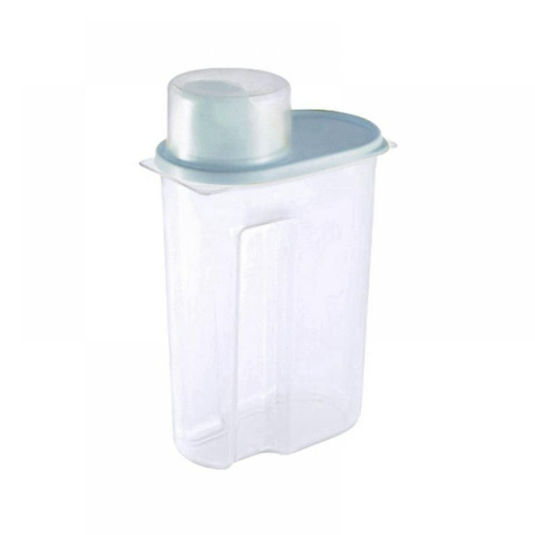 Cereal Storage Container With Measuring Cup BPA Free Plastic