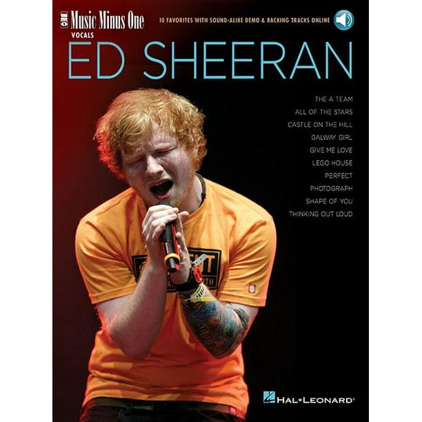 Ed Sheeran Music Minus One Vocals 10 Favorites With Sound Alike Demo Backing Tracks Other Walmart Com Walmart Com Ed Sheeran Music Minus One Vocals 10 Favorites With Sound Alike Demo Backing Tracks Other Walmart Com Walmart Com