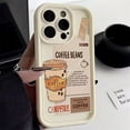thumbnail image 3 of Fashion Style Coffee Shopping Silicone Case For Samsung Galaxy A35 A55 A34 A54 A33 A53 A52s S24 S23 Ultra S22 Plus S21 FE Cover 2 A14 (5G 4G), 3 of 6