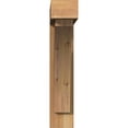 thumbnail image 2 of Ekena Millwork 6"W x 30"D x 30"H Thorton Block Rough Sawn Bracket w/ Offset Brace, Western Red Cedar, 2 of 25