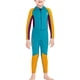 thumbnail image 1 of Naiovety Traje de neopreno portátil DIVE SAIL cuello 2,5mm resistente al sol elástico cálido mantenimiento 3 capas impermeable natación niños Deportes acuáticos Amarillo METRO Naiovety OD003307-02, 1 of 6