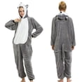 thumbnail image 1 of Pijamas de animales de Totoro Kigurumi para mujeres y adultos, ropa de dormir cálida de invierno, disfraces de Anime, mono de dibujos animados, novedad, 1 of 4