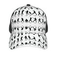thumbnail image 2 of Trucker Hat Baseball Players Structured Mesh Baseball Cap Adjustable Classic Men Women Hat, 2 of 7