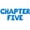 Blue, variant on Letter Balloons - CHAPTER FIVE 16" Inch Alphabet Letters Foil Mylar Balloon 5th Birthday Party Banner (White)