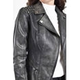 thumbnail image 4 of Chamarra biker con estoperoles Roman Fashion /Juvenil, 271 (Gris obscuro) gris oscuro M, 4 of 6