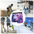 thumbnail image 4 of Kdxio Men's Boxer Briefs with Cool Lion Head Print - Comfortable and Breathable Underwear for Everyday Wear, 4 of 5