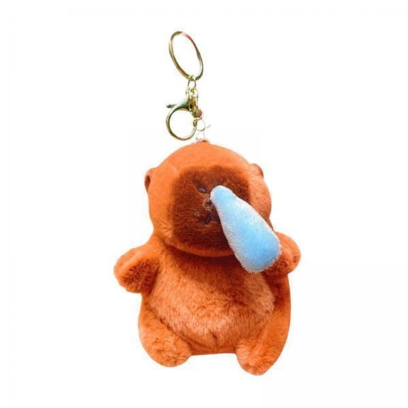 jeetily 5xCapybara Handbag Pendant Comfortable Capybara Stuffed Animal for Adults Kids