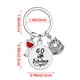 thumbnail image 3 of Llaveros para mujer, llavero de billetera, llavero de auto, llavero lindo, regalos de cumpleaños, llaveros de cumpleaños de Live Laugh, regalos inspiradores para amigos, pancarta de graduación, 3 of 3