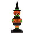 thumbnail image 1 of Toystoory Decoración de de madera, cartel decorativo de calabaza de Halloween, suministros para el hogar con soporte para jardín, recuerdo de Kits de decoración para fiestas Tipo 28, 1 of 6