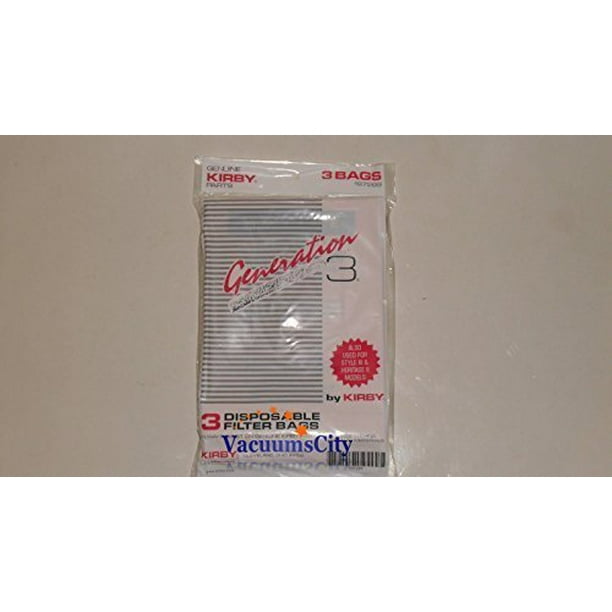 Generation 3 Kirby Vacuum Cleaner Replacement Bags (3 Pack) Walmart