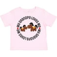 thumbnail image 3 of Inktastic Grandpa Loves Me Grandchild Horse Boys or Girls Toddler T-Shirt, 3 of 5