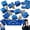 10 Floors Blue, variant on Surprise Pop Up Gift Box Money Graduation, 2026 Graduation Explosion Gift Box with Confetti & Folding Mini Boxes, DIY Graduation for Women Men