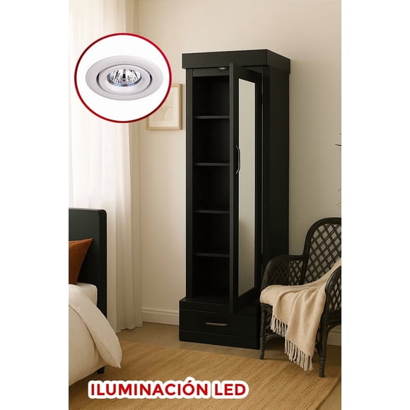 Zapatera MUEBLE MULTIFUNCIONAL R21 Muebles Gabriela chocolate