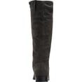 thumbnail image 2 of STYLE & COMPANY Womens Gray Ruched At Shaft Zip-Up Boots 7, 2 of 3