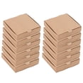 thumbnail image 1 of unbranded 12Ud Cajas Para Pizza Pequeñas De Papel Para Restaurante Portátil Y Práctico Color Marrón Claro, 1 of 8