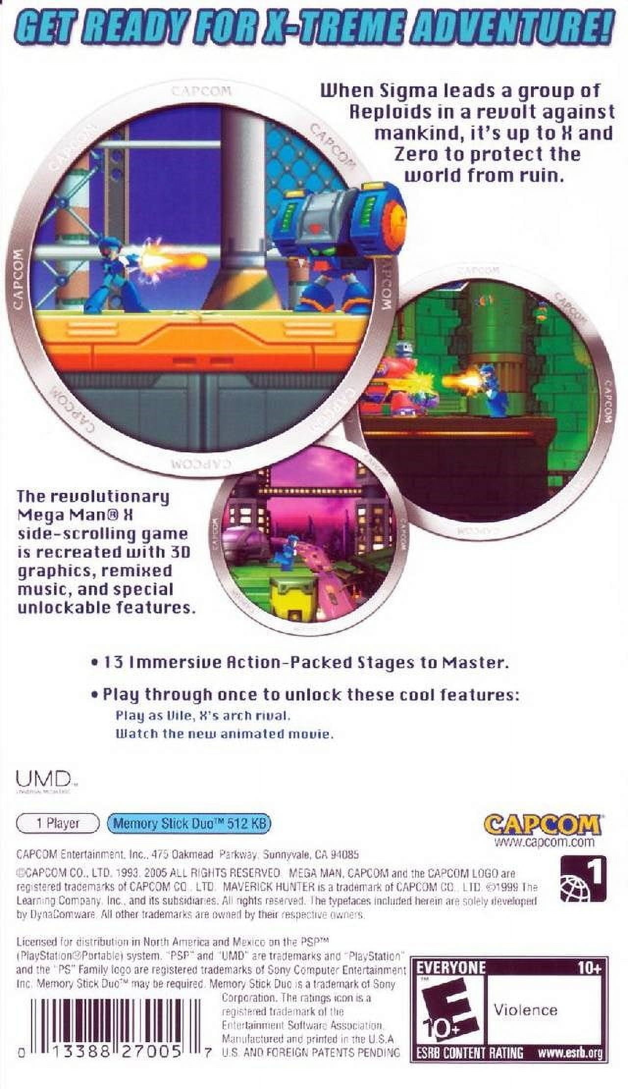 MEGA MAN MAVERICK HUNTER X【新品未開封・PSP北米版】 PSP] Mega Man - Maverick Hunter X (USA) : Capcom Co. Ltd