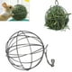 thumbnail image 4 of Juguetes Para Masticar, Esfera Hueca Conejo Alimentador De Alambre De Acero Inoxidable Bola De Juguete Para Mascotas Con Gancho De Cadena - Plata Rojo Verde Cocina, Decoración y Otros, 4 of 5