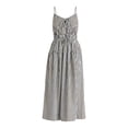 thumbnail image 5 of Free Assembly Women's and Women's Plus Smocked Cotton Maxi Dress, Sizes XS-4X, 5 of 5