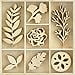 thumbnail image 3 of Kaisercraft Themed Mini Wooden Flourishes 35/Pkg-Nature, 3 of 3
