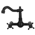 thumbnail image 3 of Bathroom Faucet,Copper Wall Mounted Bathroom Wall Mounted Faucet Faucet Exquisite Design, 3 of 8