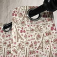 thumbnail image 4 of Ambesonne Black White Grommet Curtain, Europe French Paris, 50" x 54", Magenta Cream, 4 of 6