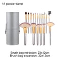 thumbnail image 2 of Makeup Brush Set Premium Synthetic Foundation Powder Concealers Eye shadows Blush Makeup Brushes, 2 of 5